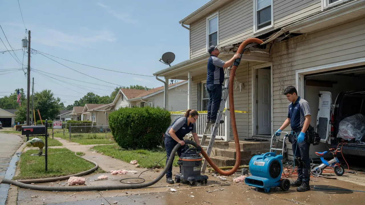 Water Damage Restoration in Evangeline, LA near me